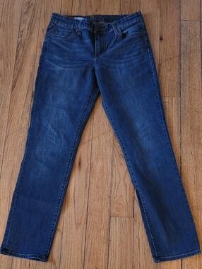 Kut from the Kloth - Katy - Dark Blue Straight-Leg Jeans